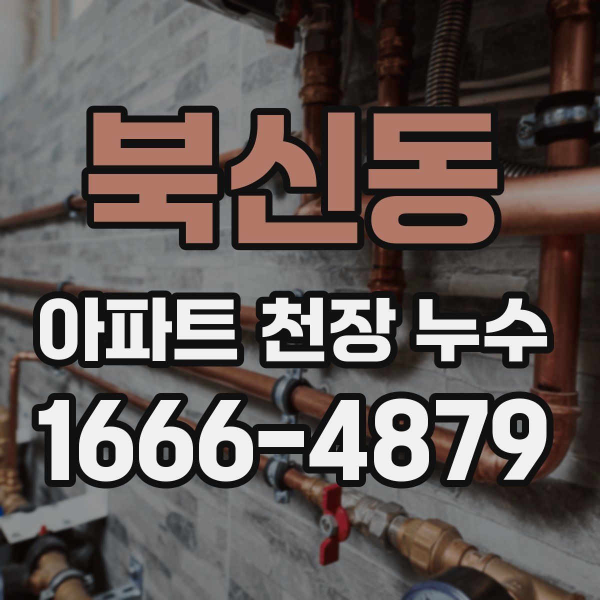 북신동 아파트 천장 누수