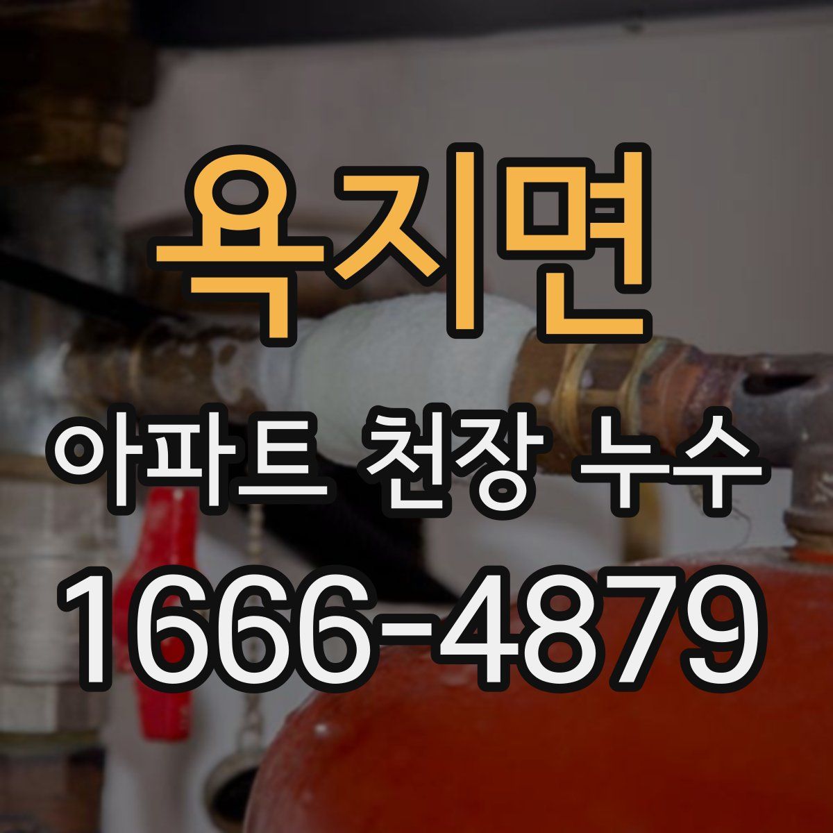 욕지면 아파트 천장 누수
