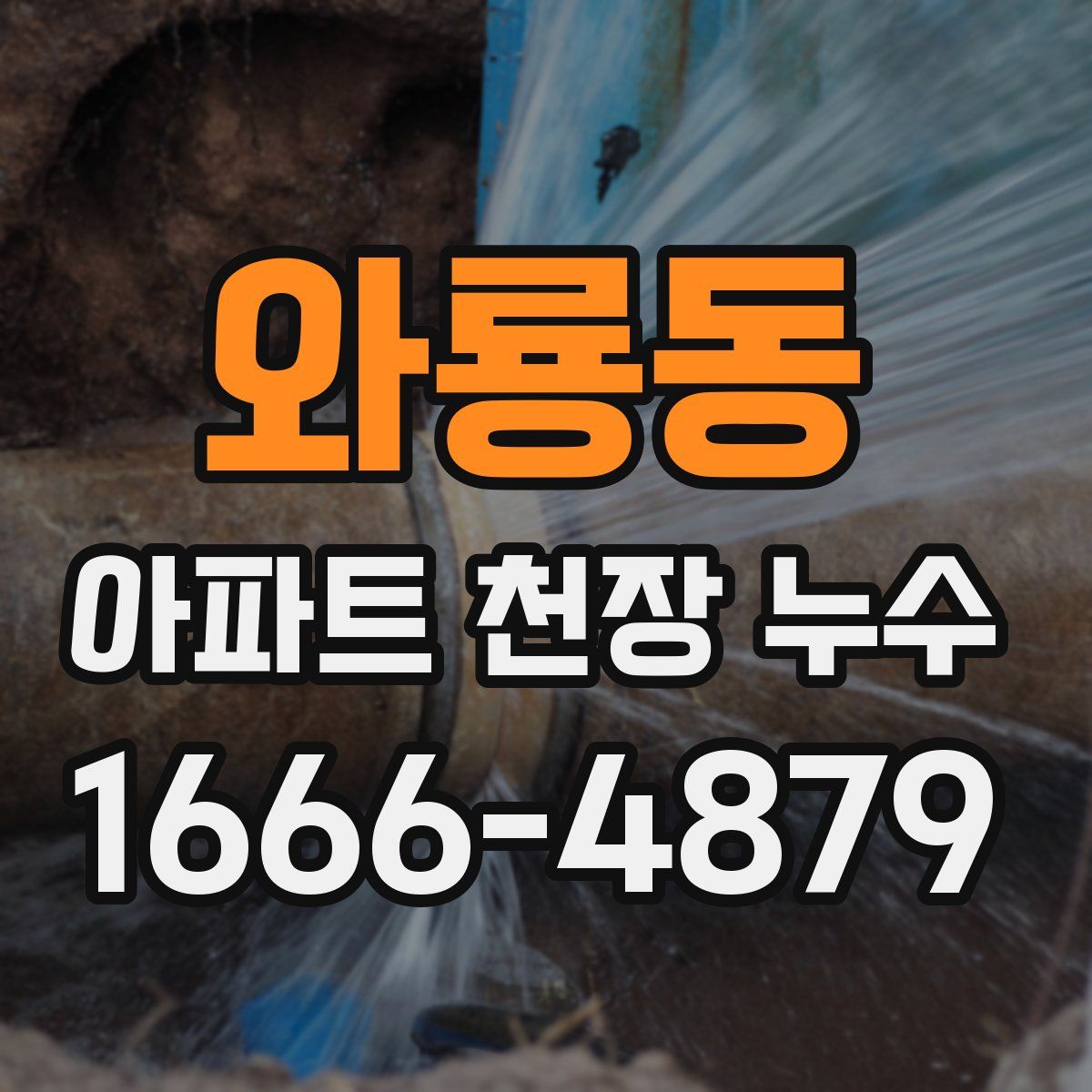 와룡동 아파트 천장 누수