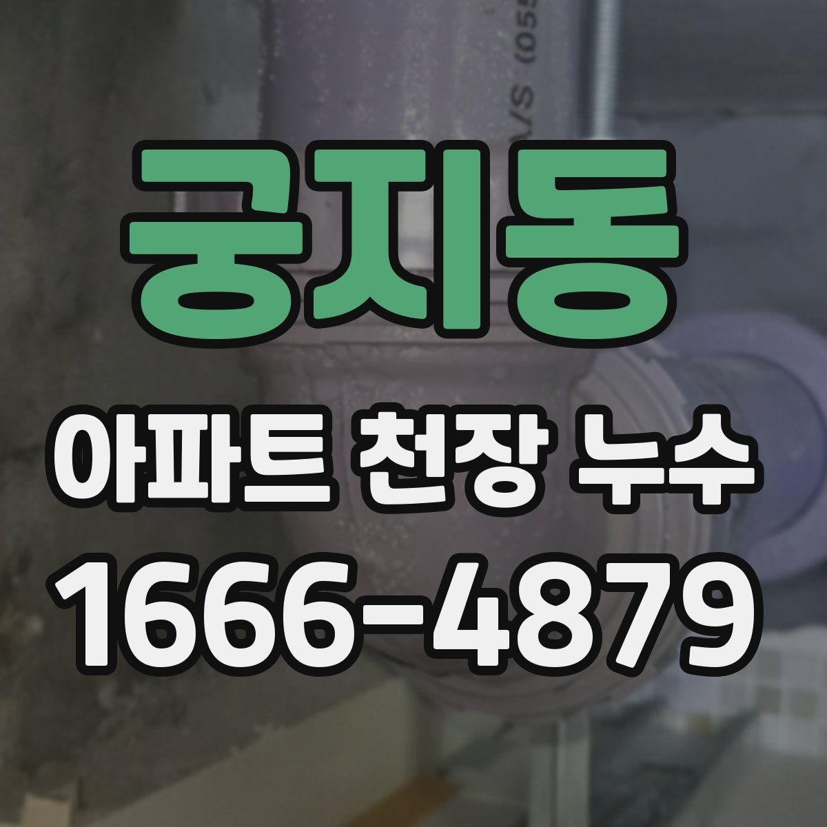 궁지동 아파트 천장 누수