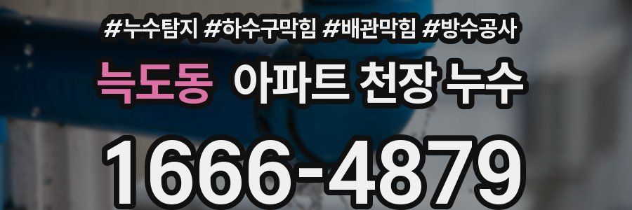 늑도동 아파트 천장 누수