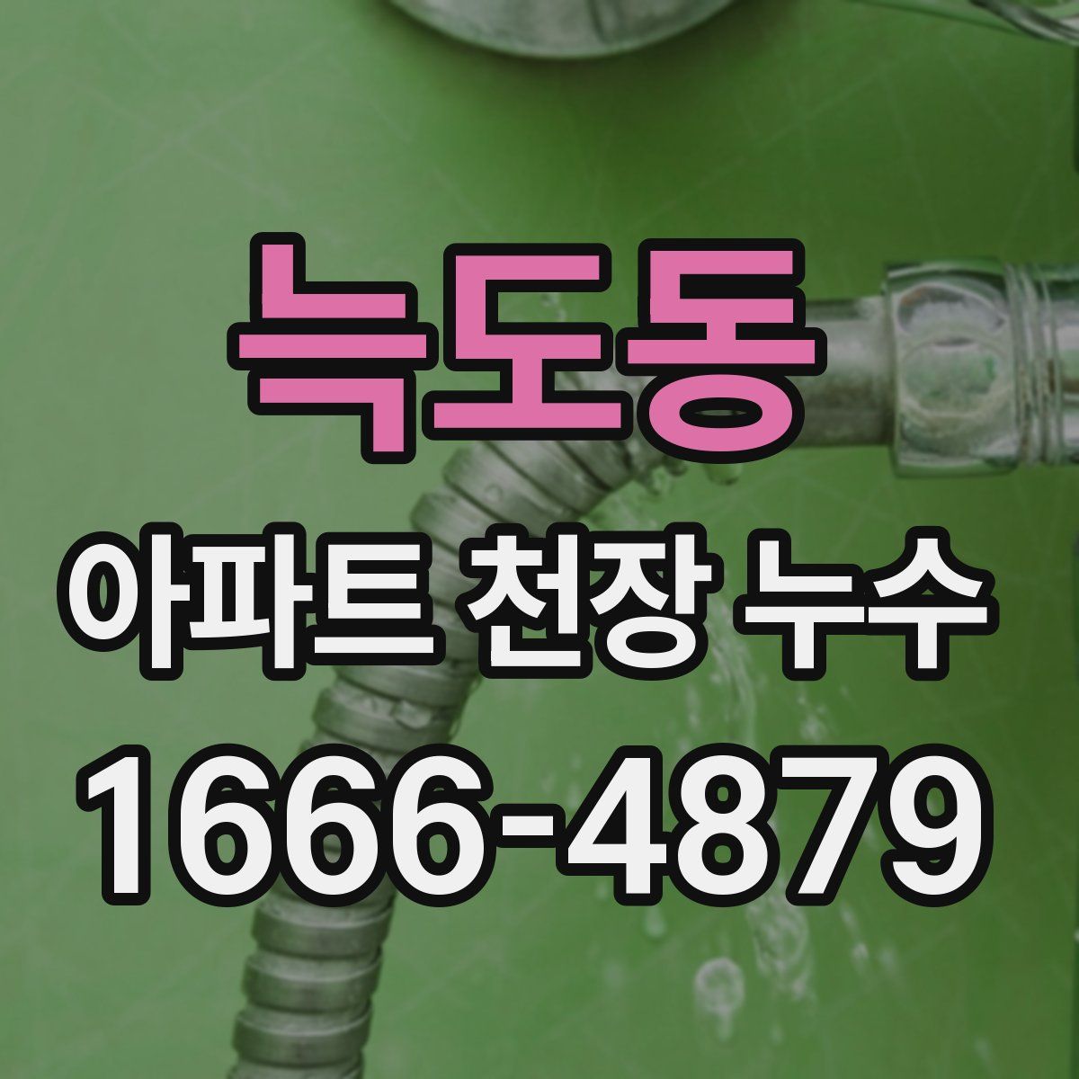 늑도동 아파트 천장 누수