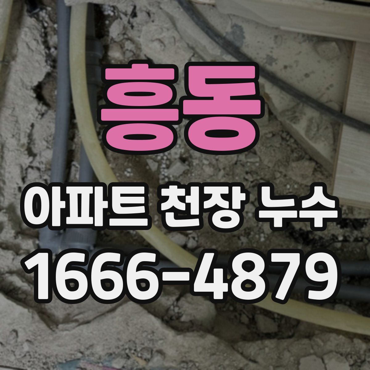 흥동 아파트 천장 누수