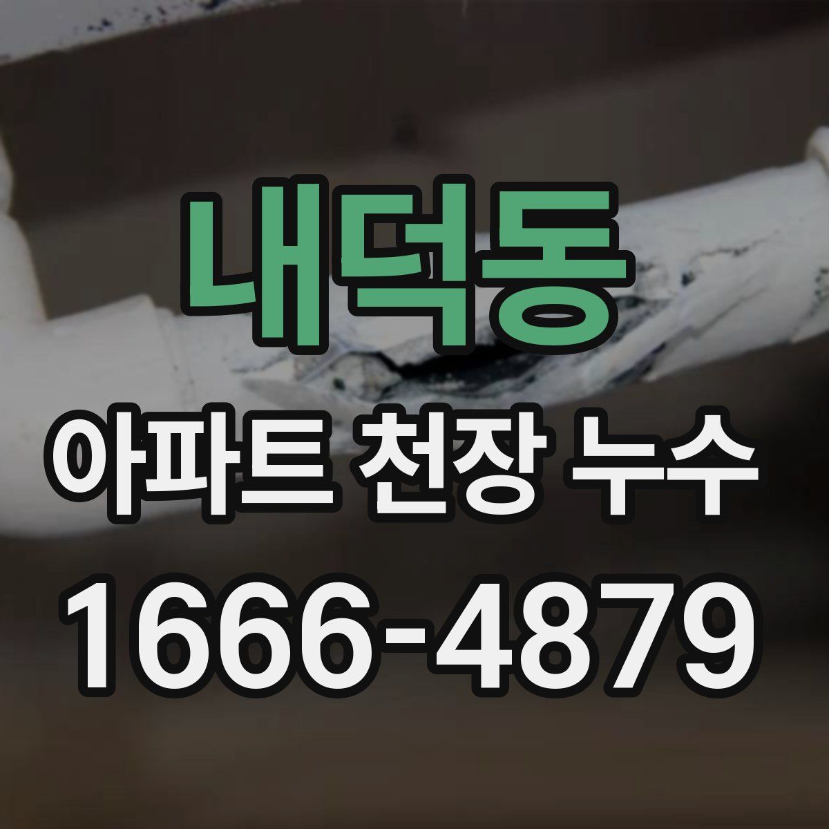 내덕동 아파트 천장 누수