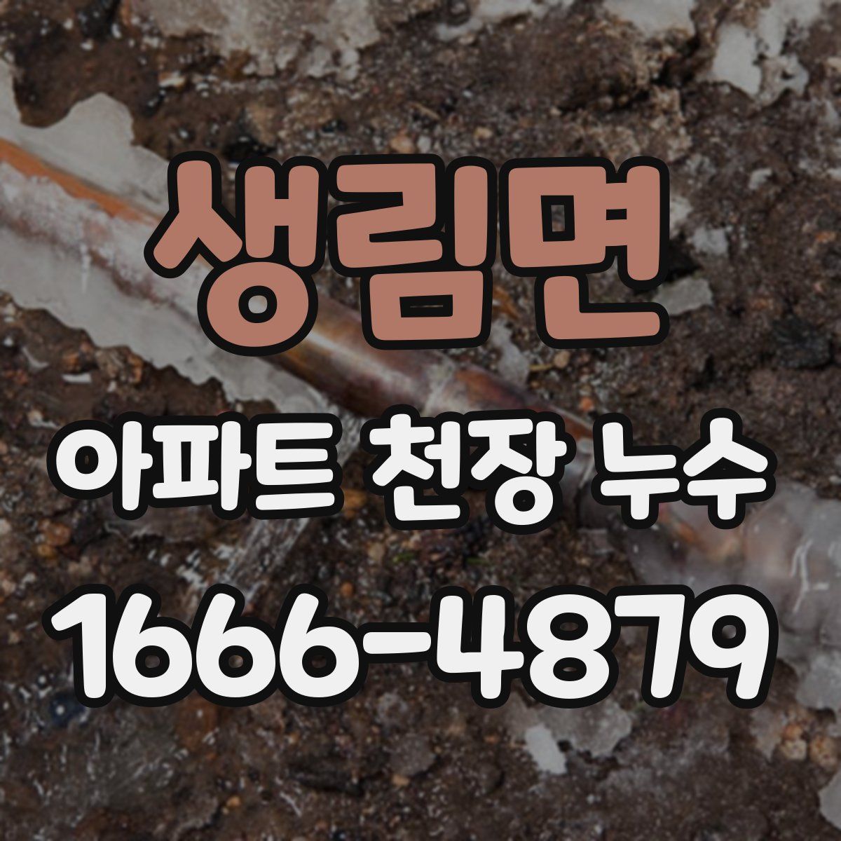 생림면 아파트 천장 누수