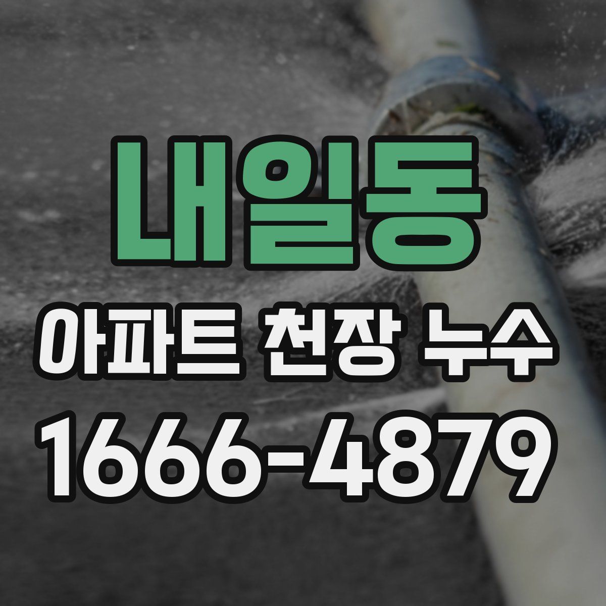 내일동 아파트 천장 누수