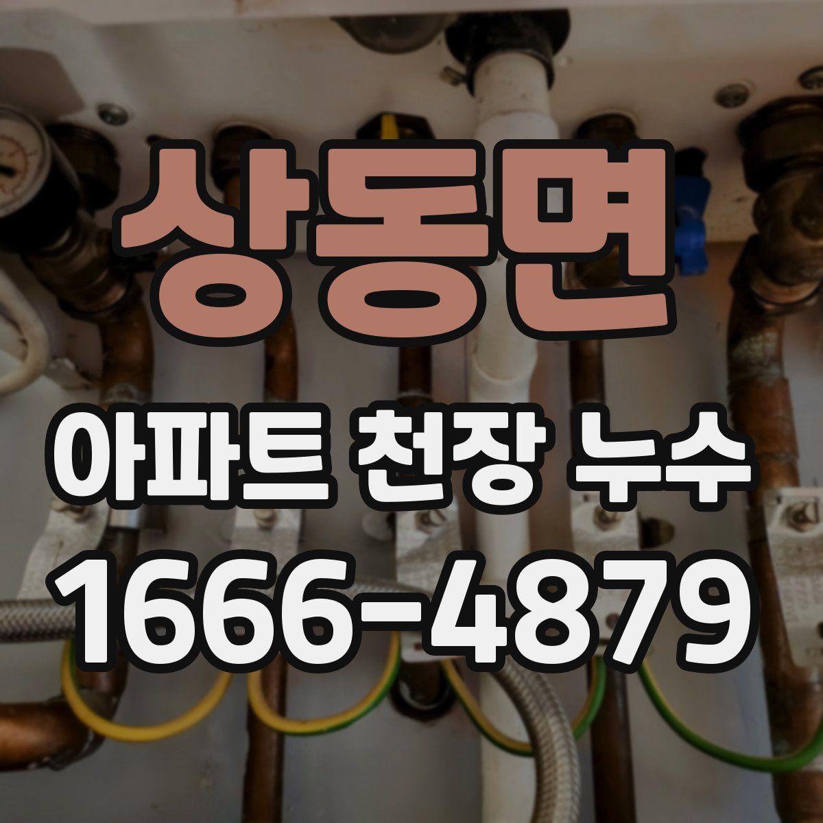 상동면 아파트 천장 누수