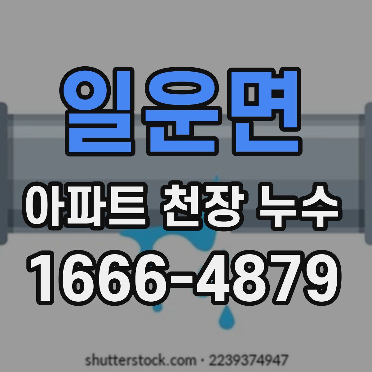 일운면 아파트 천장 누수
