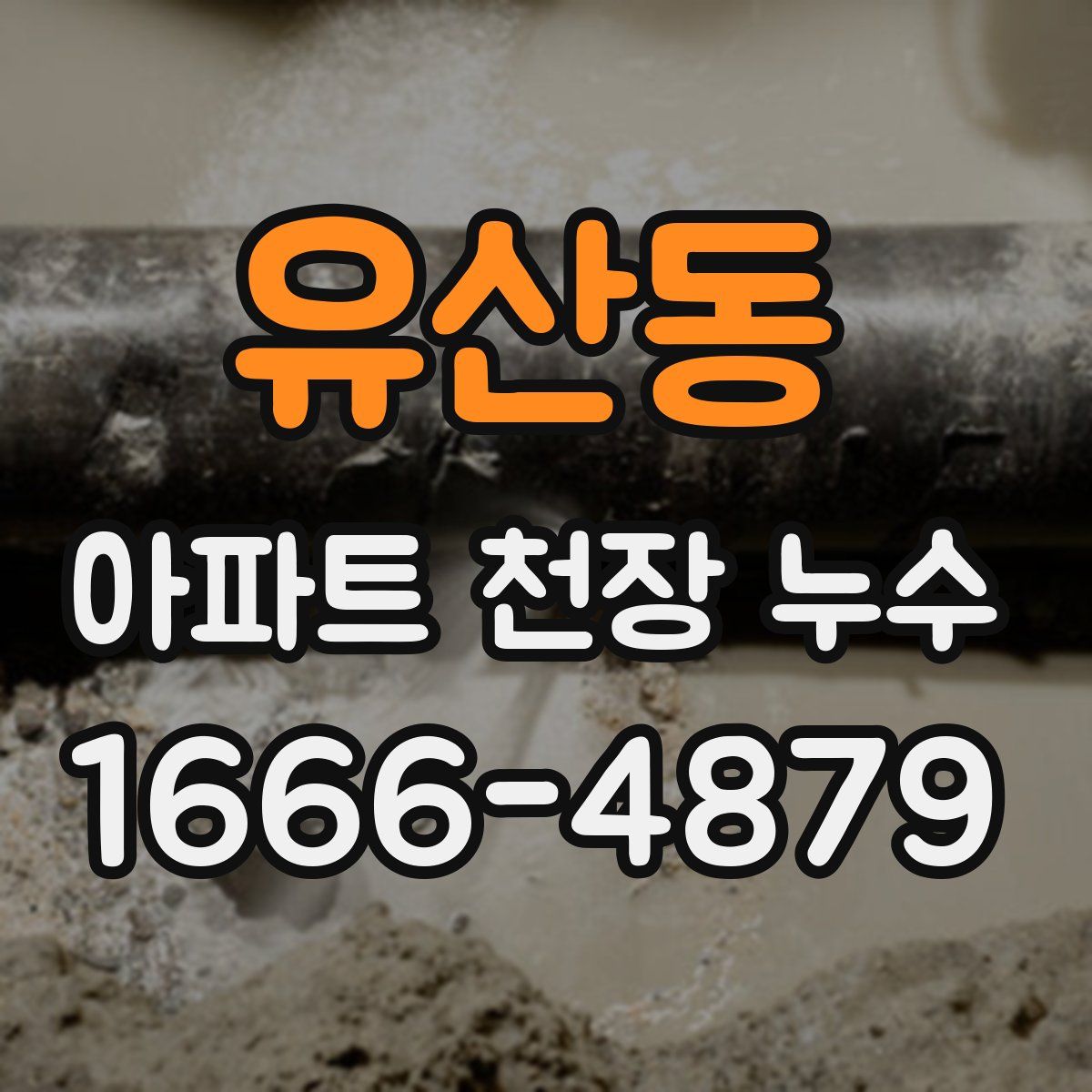 유산동 아파트 천장 누수