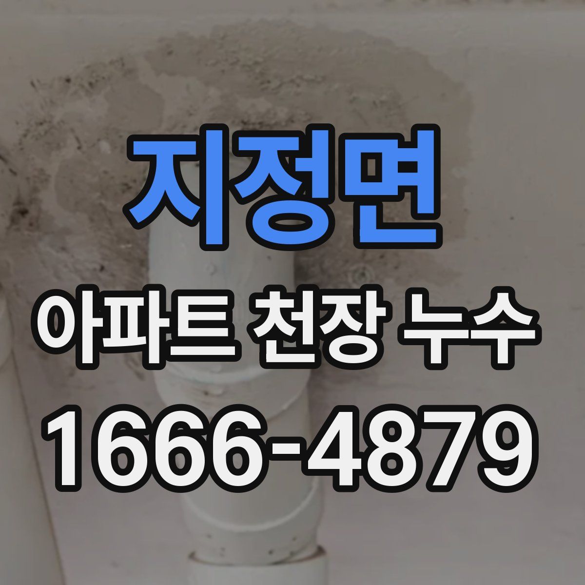 지정면 아파트 천장 누수