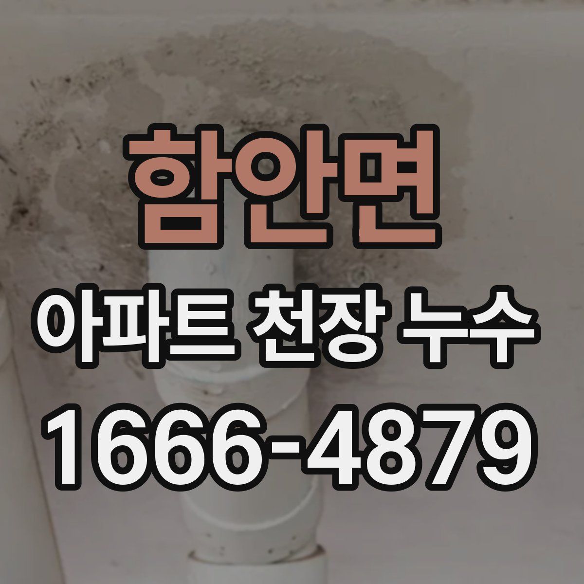 함안면 아파트 천장 누수