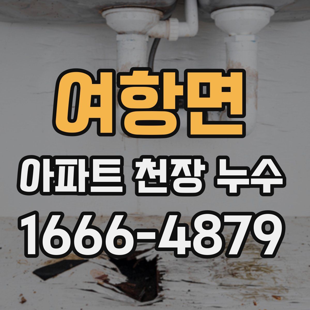 여항면 아파트 천장 누수