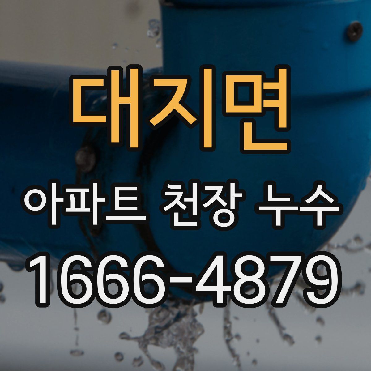 대지면 아파트 천장 누수