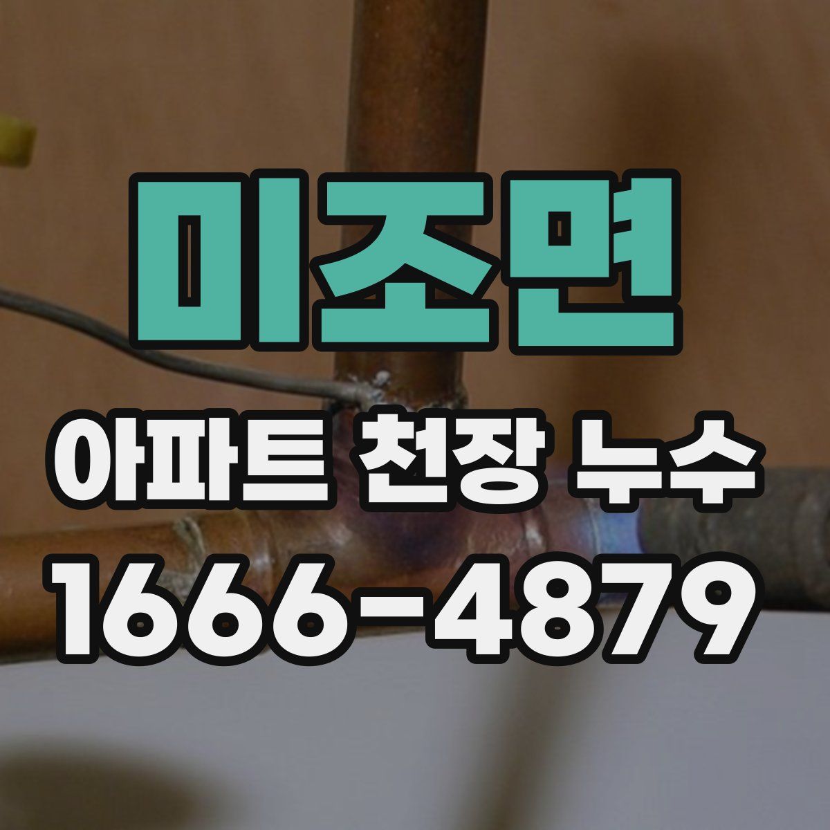 미조면 아파트 천장 누수