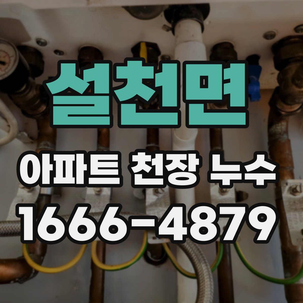 설천면 아파트 천장 누수