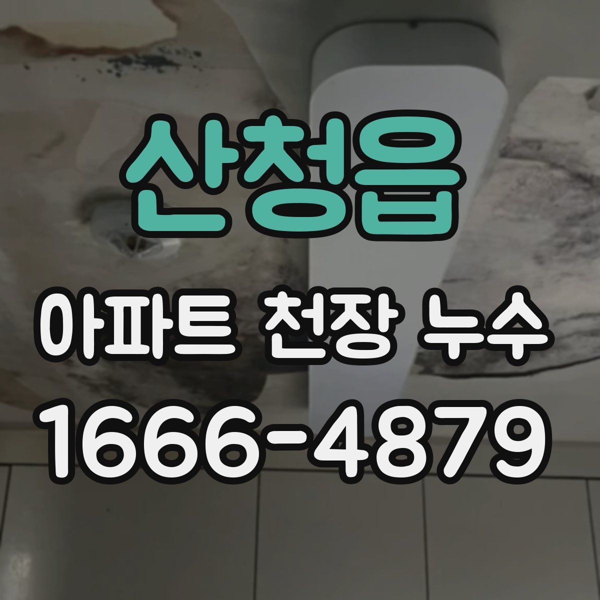 산청읍 아파트 천장 누수