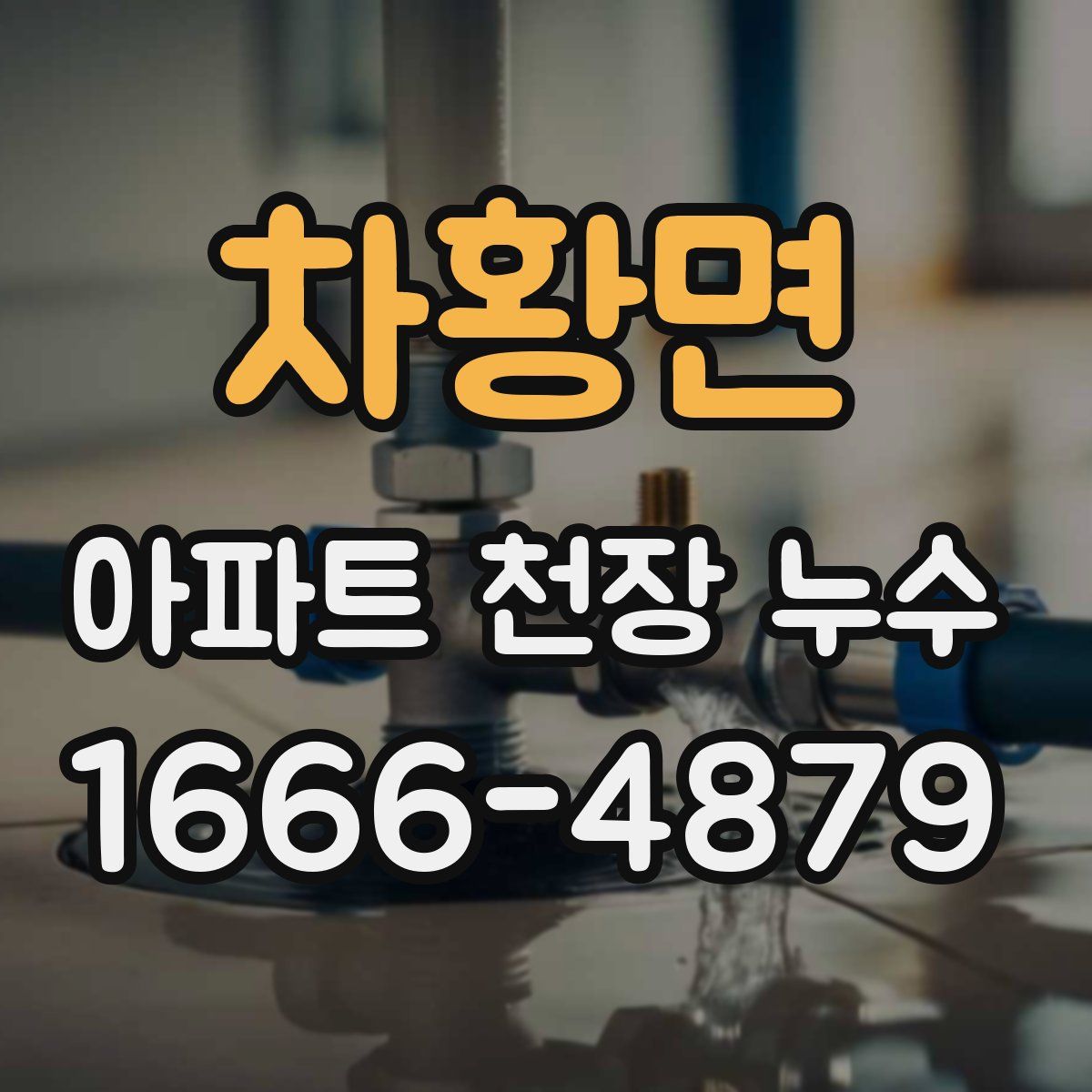 차황면 아파트 천장 누수