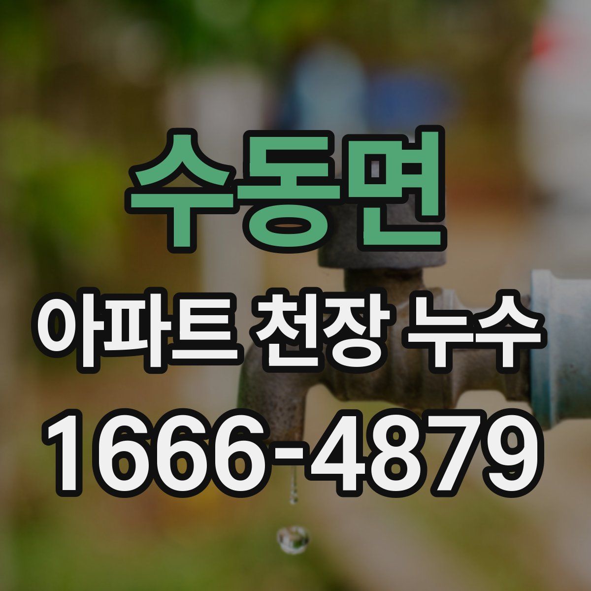 수동면 아파트 천장 누수