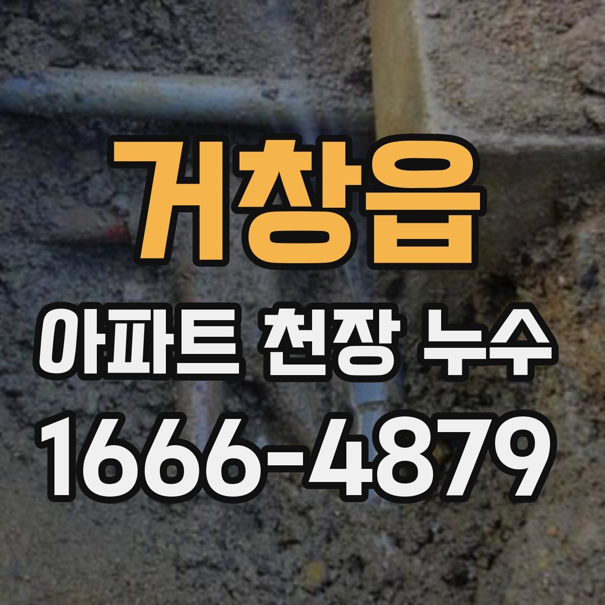 거창읍 아파트 천장 누수