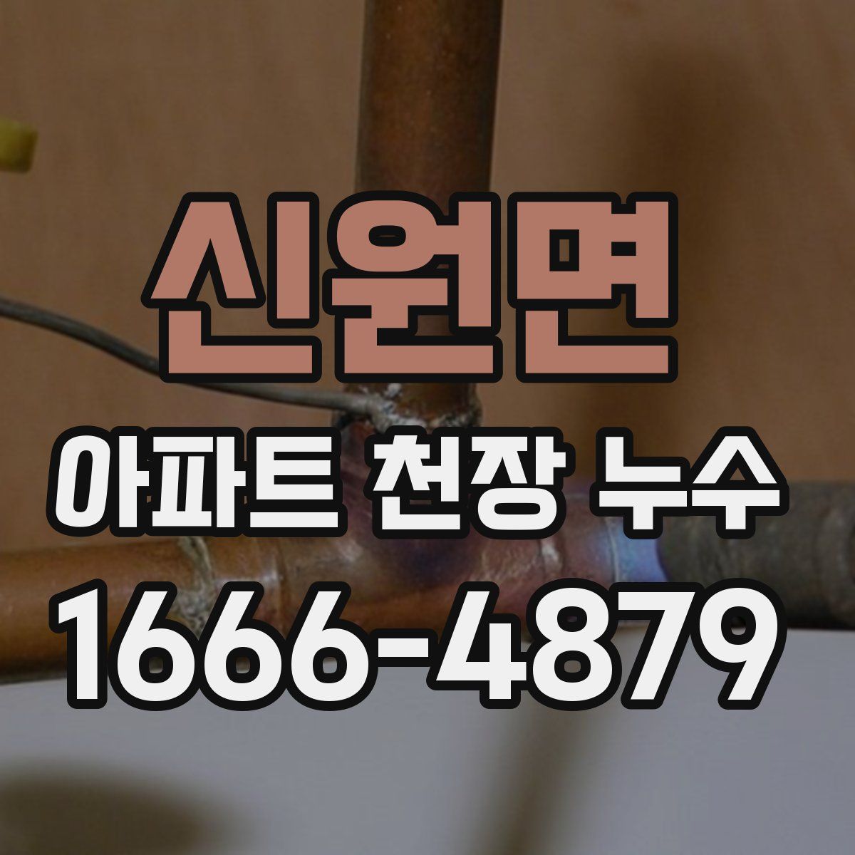 신원면 아파트 천장 누수