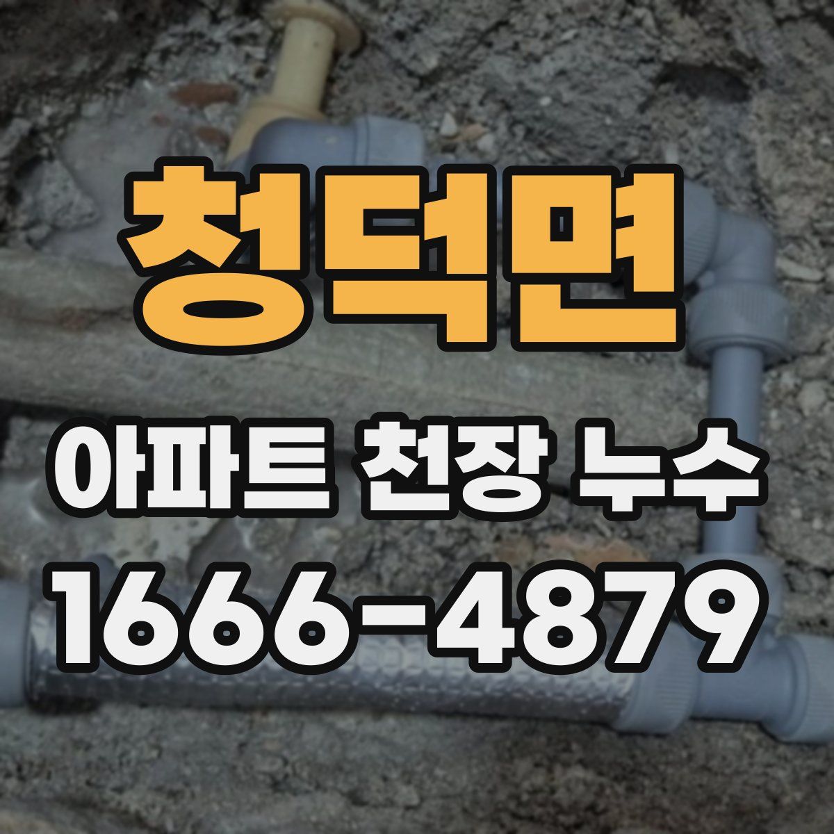 청덕면 아파트 천장 누수