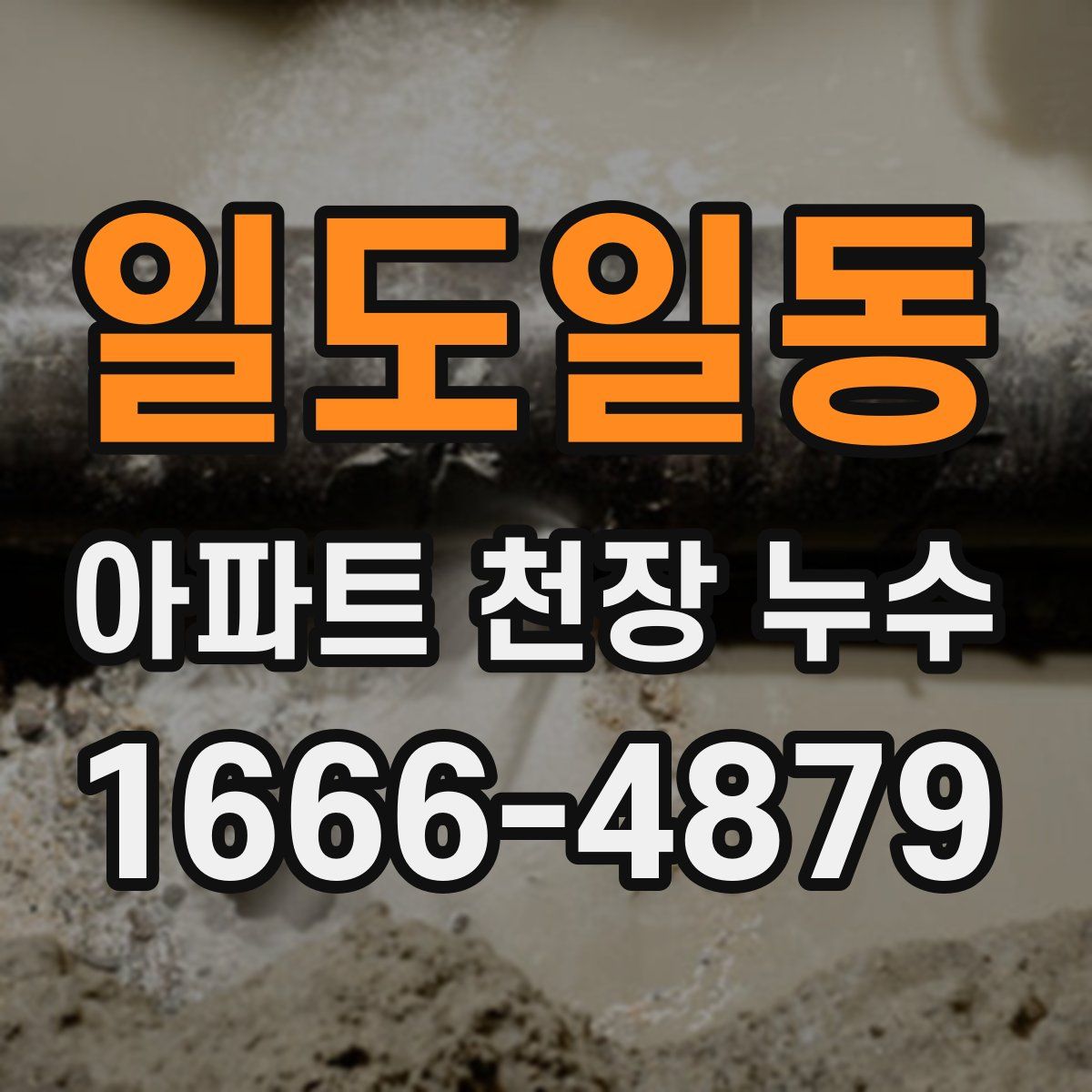 일도일동 아파트 천장 누수