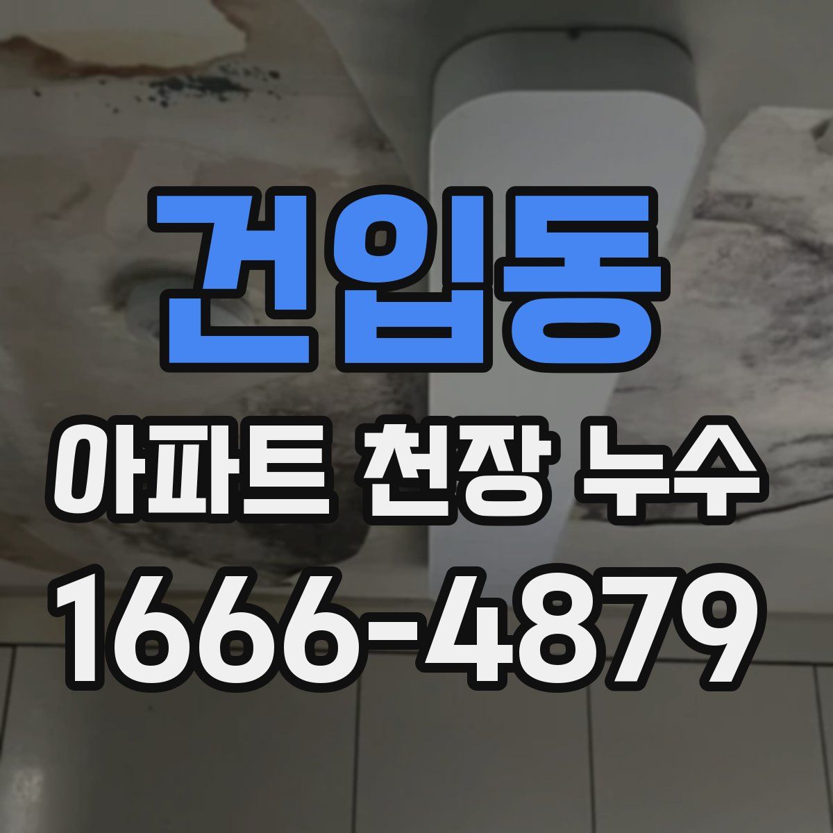 건입동 아파트 천장 누수