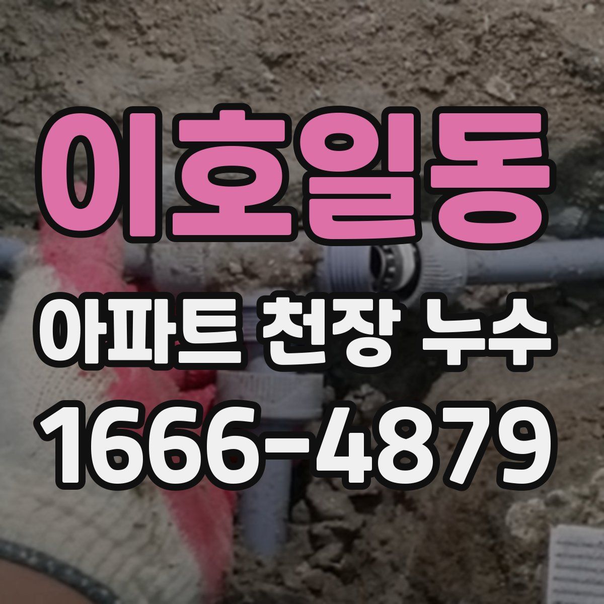 이호일동 아파트 천장 누수