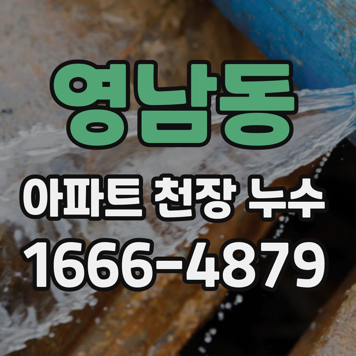 영남동 아파트 천장 누수