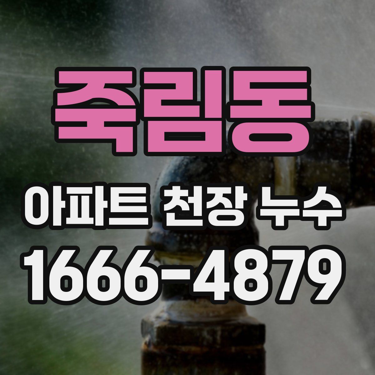 죽림동 아파트 천장 누수