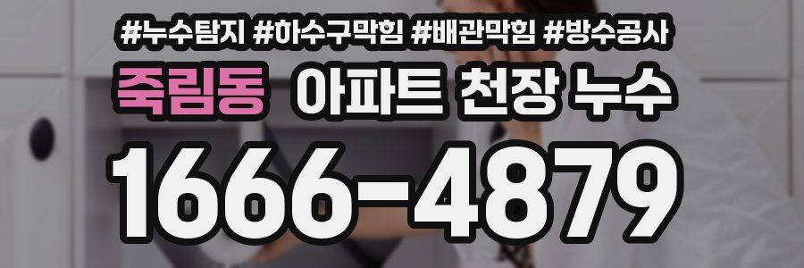 죽림동 아파트 천장 누수