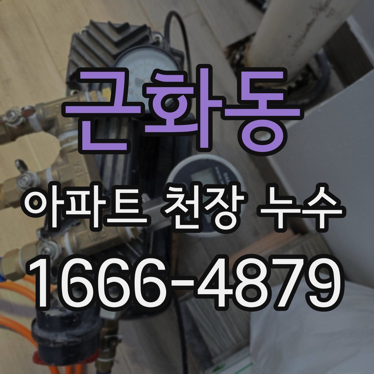 근화동 아파트 천장 누수