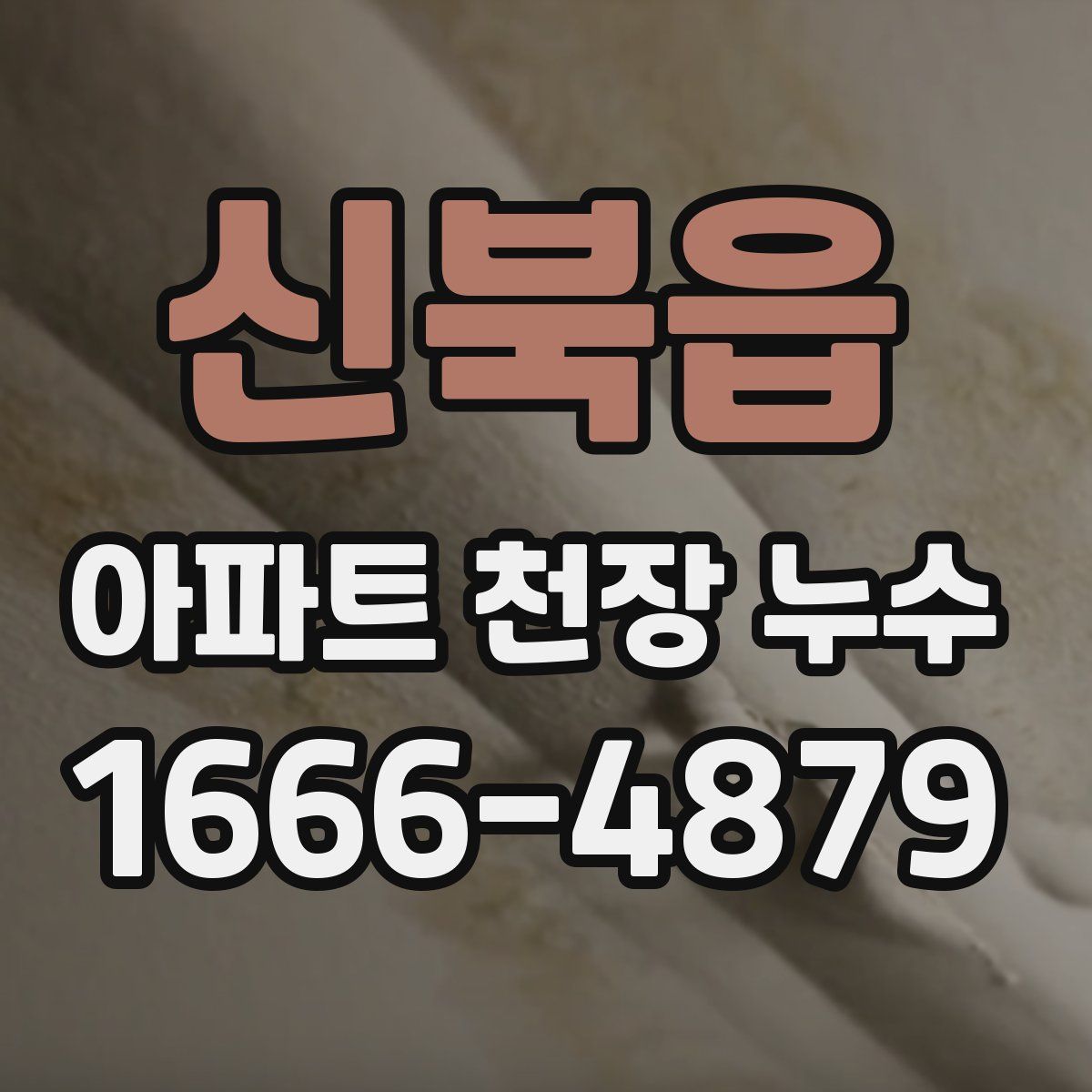신북읍 아파트 천장 누수