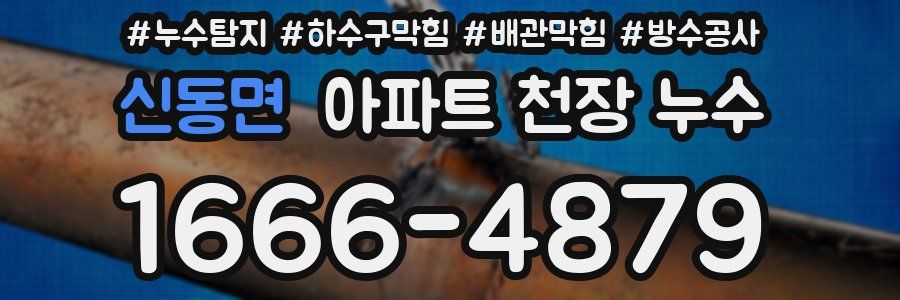 신동면 아파트 천장 누수