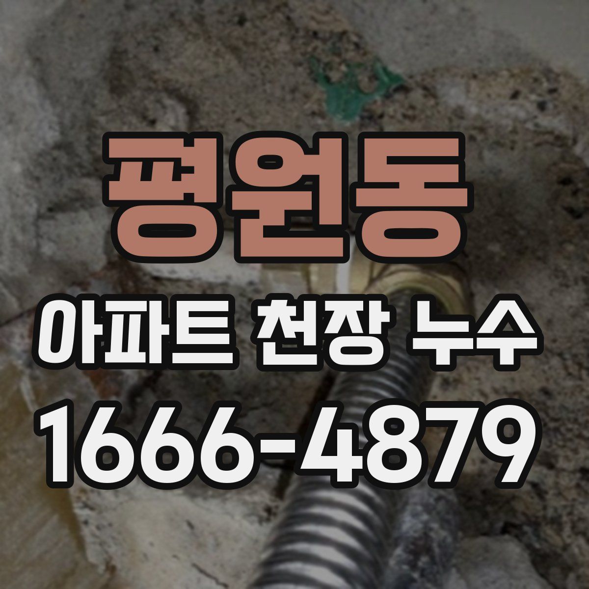 평원동 아파트 천장 누수