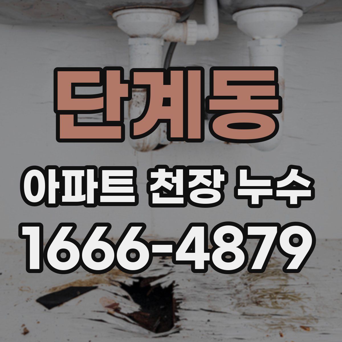 단계동 아파트 천장 누수