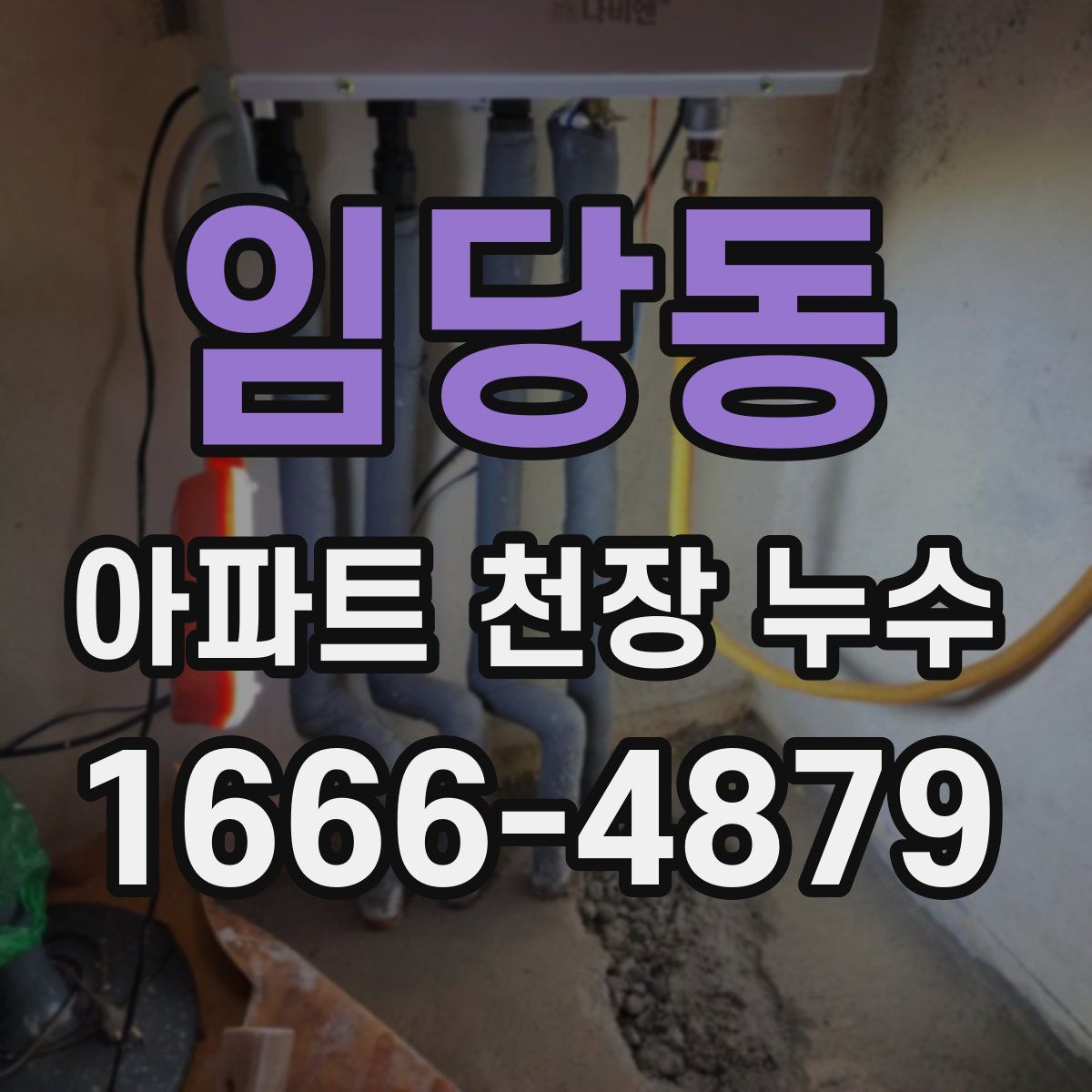 임당동 아파트 천장 누수