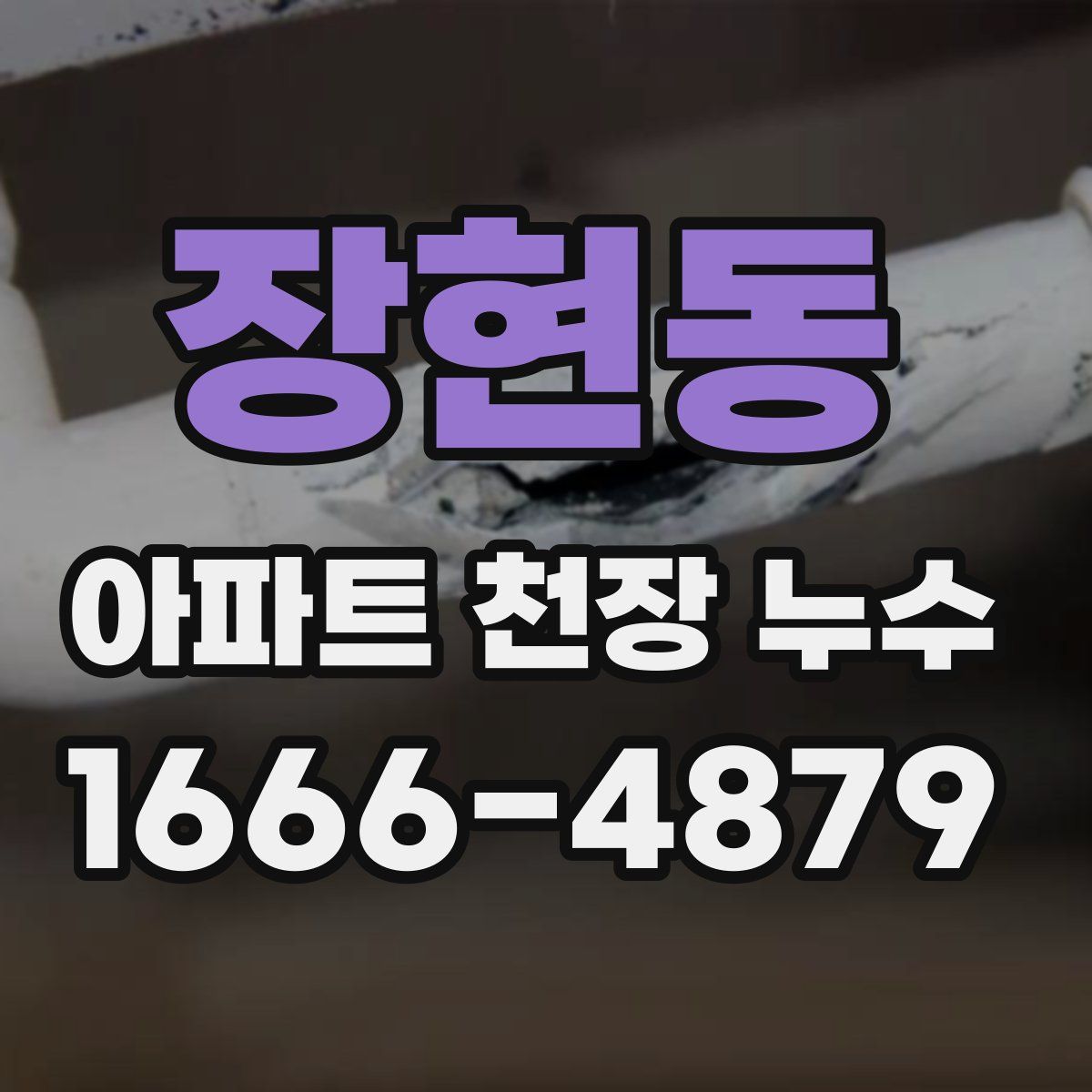장현동 아파트 천장 누수