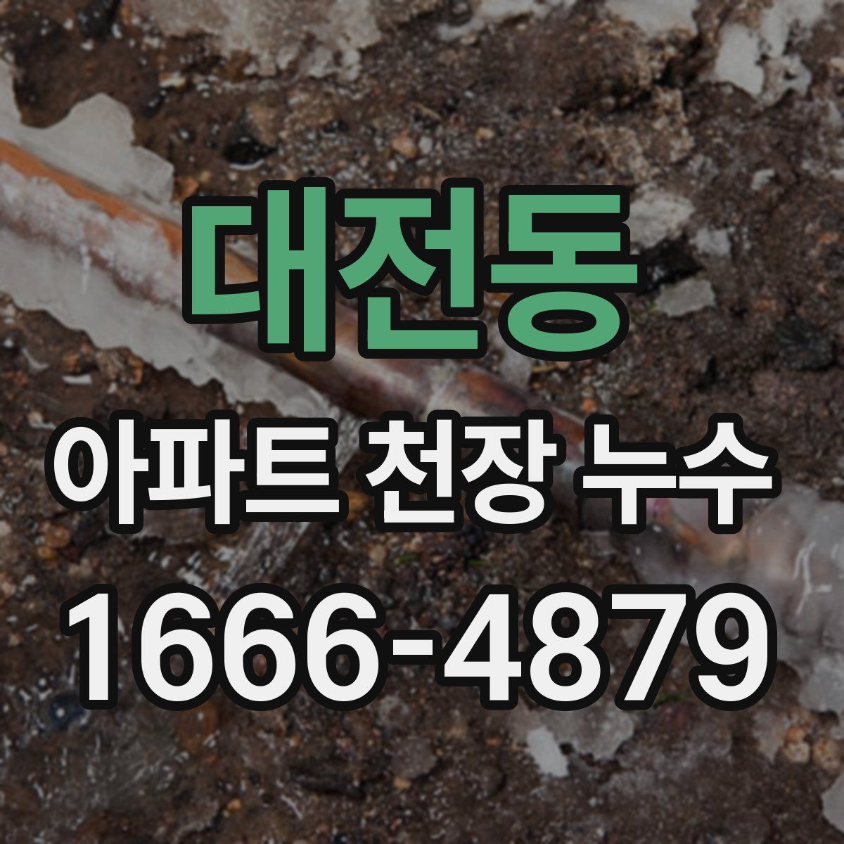 대전동 아파트 천장 누수
