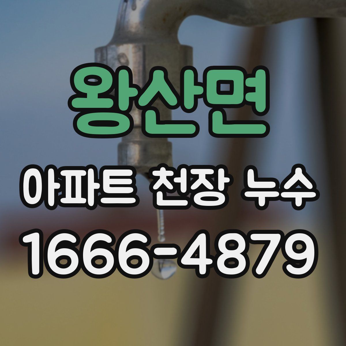 왕산면 아파트 천장 누수