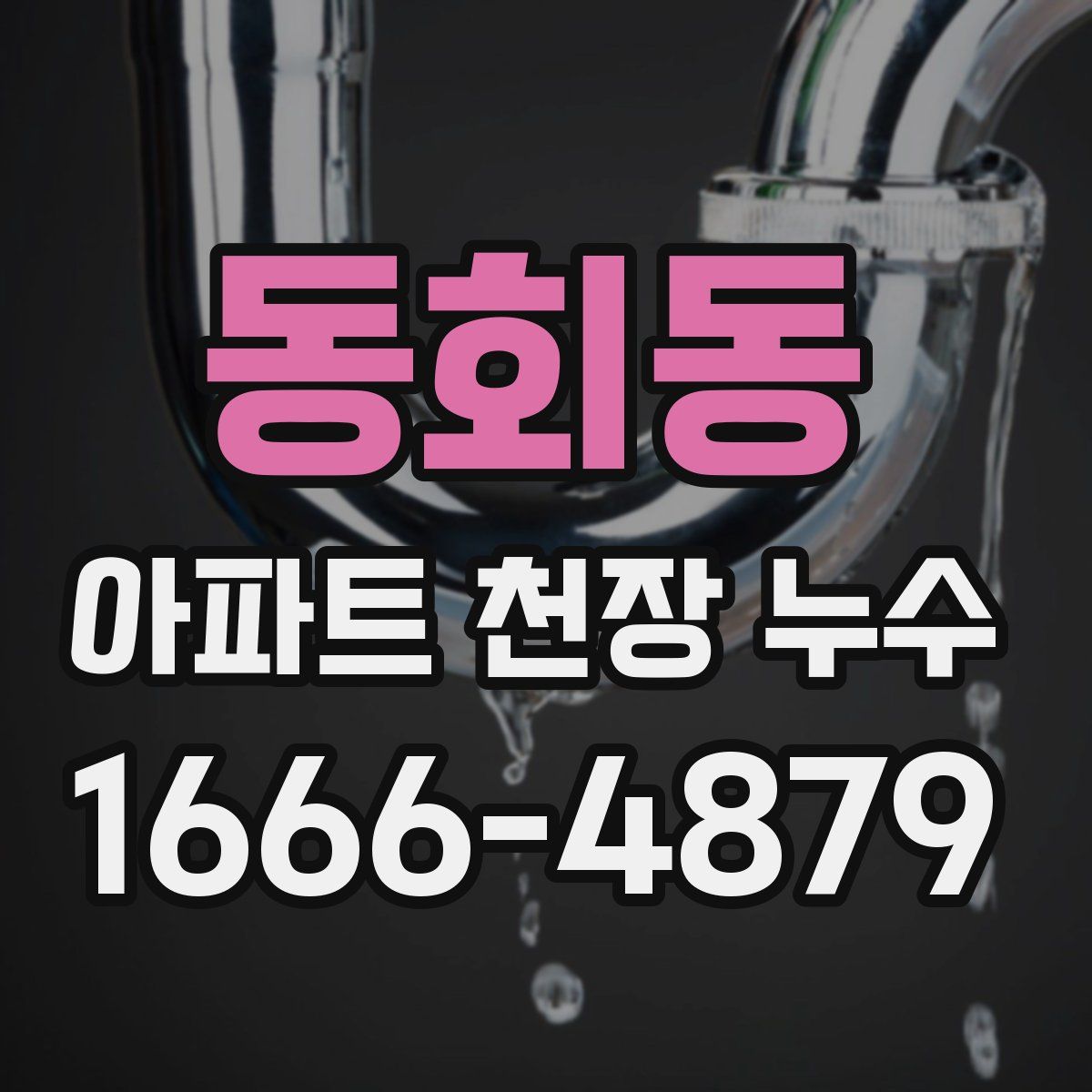 동회동 아파트 천장 누수