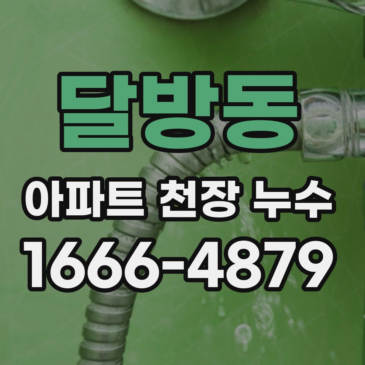 달방동 아파트 천장 누수