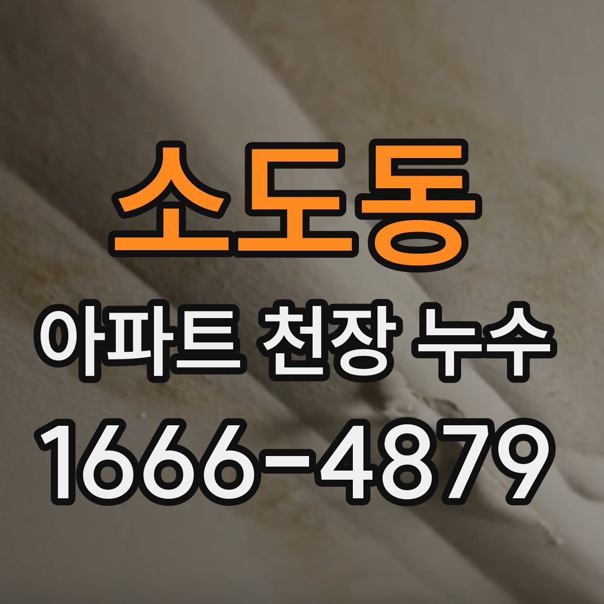 소도동 아파트 천장 누수