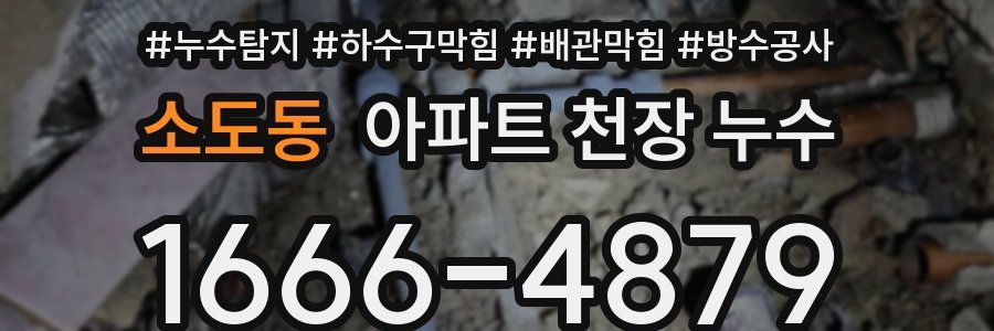소도동 아파트 천장 누수