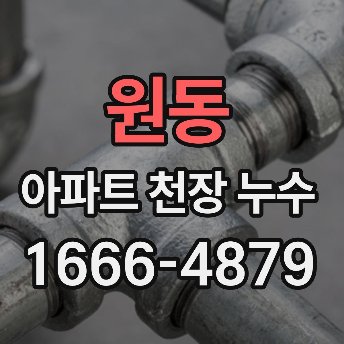 원동 아파트 천장 누수