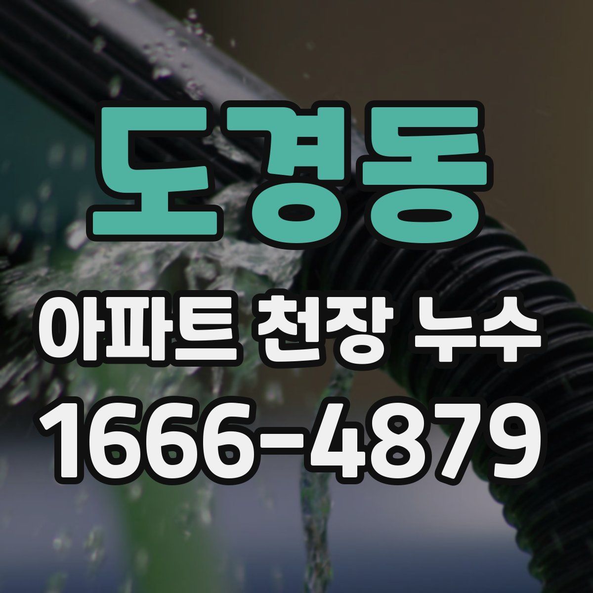 도경동 아파트 천장 누수