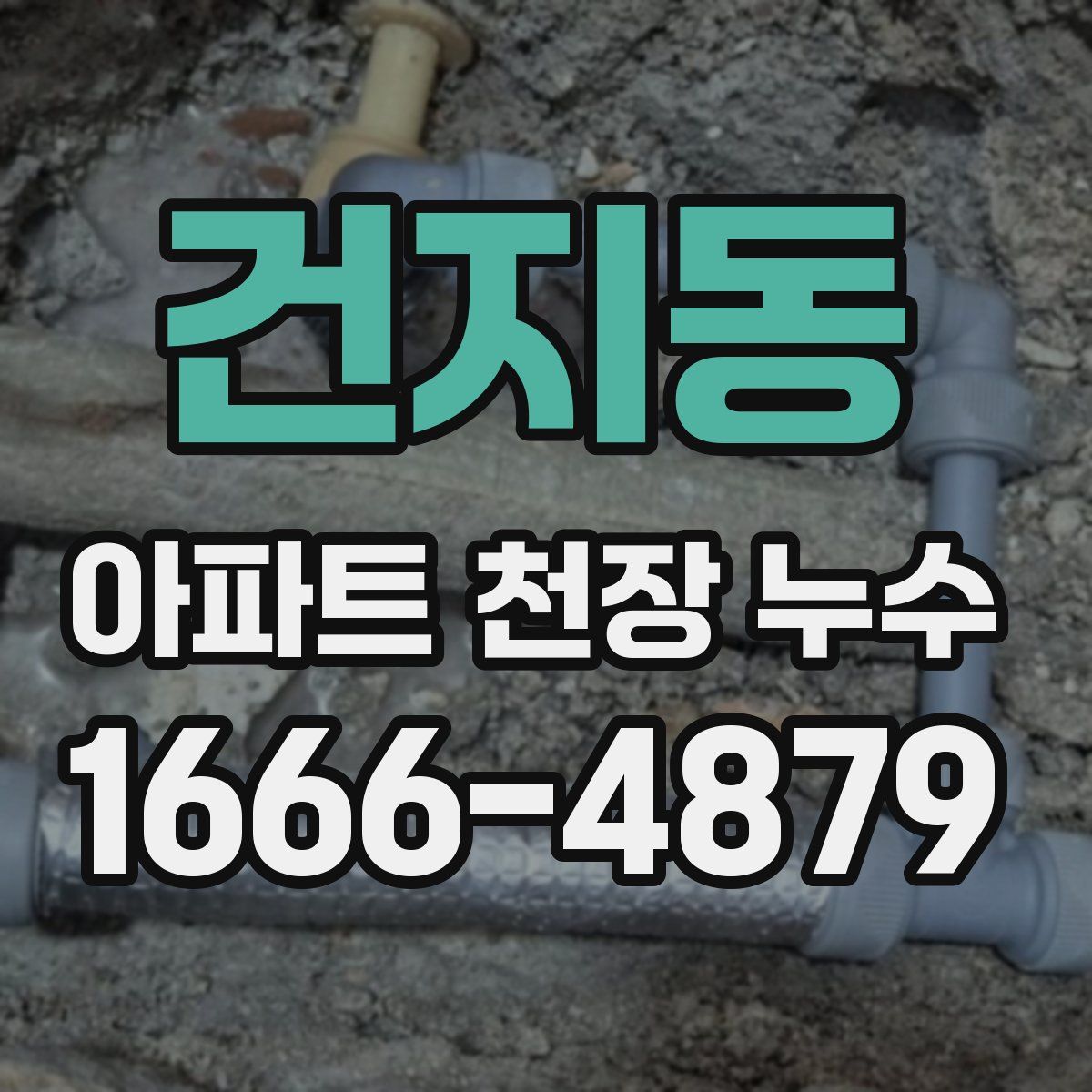건지동 아파트 천장 누수