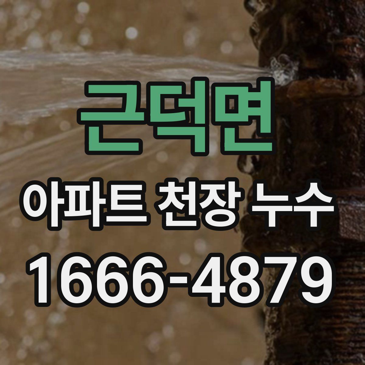 근덕면 아파트 천장 누수