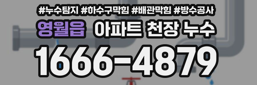 영월읍 아파트 천장 누수