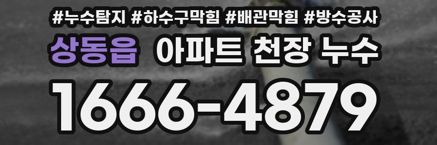 상동읍 아파트 천장 누수